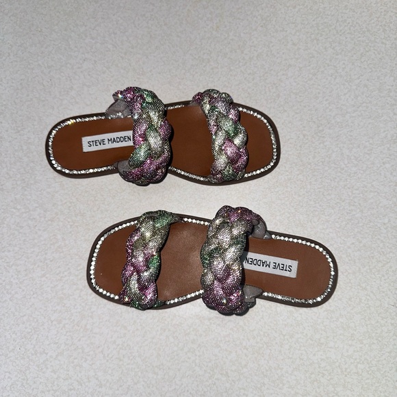 Steve Madden Newbie Rhinestones (rainbow) - Picture 3 of 5